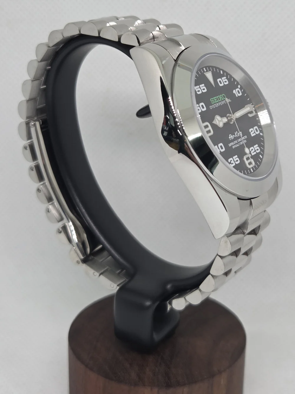 Custom 39mm Automatic Seiko Mod Watch Oyster Perpetual Air-King Watch NH35